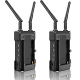 300m 4K Wireless Transmission System Audio Video Transmitter and Receiver HDMI Extender Dual Display for Camera Live Streaming