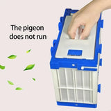 New Spliceable Plastic Bird Cage for Outdoor Training Portable Aviary for Pigeons Parrots Double Door Design