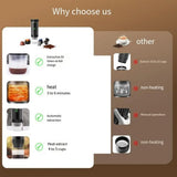 Portable Coffee Machine 3 in 1 Cordless Electric Coffee Maker Work With Capsule and Ground Coffee Mini Cold Brew