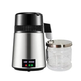 Water Distiller with Dual Temperature Display 750W Distilled Water Machin Water Distiller 4 L Distilled Water Maker 1.1 Gal Pure