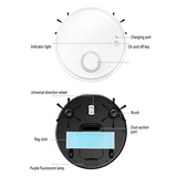 Automatic Sweeping Wireless Robot Vacuum Cleaner Ultra-Thin Smart Cleaning Machine Wet And Dry Mopping For Home