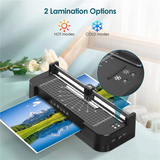 ABWG-4-in-1 Laminator Thermal Laminating Machine Lamination Kit Laminator Machine for Office Home Classroom-EU