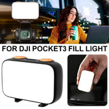 Suitable for DJPocket3 fill light, sports camera lighting accessories, beauty pocket photography light