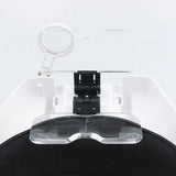 Professional Tattoo Supplies Head Loupe Magnifying Glass Aesthetic Tattoos Accessories Portable LED Lighted Headband Device