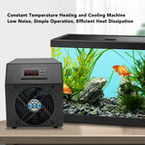 1/4HP Water Chiller with Pump and Hose 16 Gal 60L Water Cooling System for Coral Fish Shrimp Hydroponic 1/4HP Water Chiller