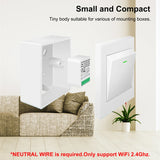 Zigbee Dimmer Switch Module App Remote Control Curtain Switch Works with Alexa Google Home 2 Gang Switch