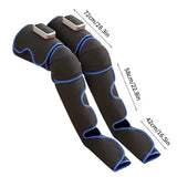 Leg Massager Air Compression with Heat Pain Relief Wrap for Circulation Boost & Muscle Recovery 3 Intensity Levels, LED Display)