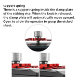 New Etched Sheet Vise AT-MPB Model Up To Mirror Aluminum Alloy Stainless Steel Bent Plate Model Vise