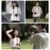 CSS2 USnap Camera Shoulder Strap Lite Neck Strap For Camera DSLR With QuickAdjust Knot Photography Accessories