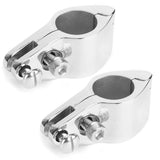 2Pcs 22/25mm Boat Bimini Top Jaw Slide Clamp With Bolt Steel Marine Hardware Tube Clamp for Commercial Yachts Boat Canopy