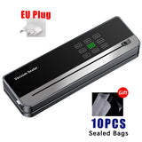 Electric Food Vacuum Sealer Dry Wet Food Packaging Seal Built in Cutter Kitchen Food Storage Seal Vacuum Packaging machine