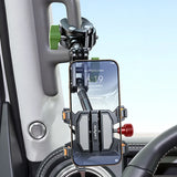 Five Claw Metal Vacuum Adsorption Car Phone Holder Bracket for Off-road Vehicles Sturdy Stable for 6.1-7.2 Inch Phones