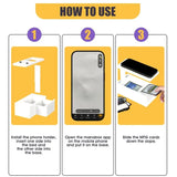 Portable For Standard Size For Trading Card Scanner With Integrated Phone Holder- Scanstand For Efficient Card Management