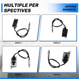 For DAF CF XF FA300-530 FAC FAD FAK Compatible 24V Nox Sensor Nitrogen Oxides Sensor Part Numbers 2293965 SNS0061G