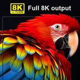 HDMI 2.1 Audio Extractor Converter 4K 120Hz Video Converter 8K 60hz Support Dolby Atmos Digital Coaxial 7.1 CH Audio VRR HDR10