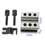 V-Shaped Block Cast Iron V-Shaped Frame Precision V-Shaped Clamp Marking Equal Height V-Shaped Table Set 35x35 60x60