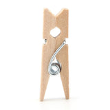 250pcs Wood Wooden Clothespins 1 Inch Wooden Craft Wooden Clip Peg Mini Size Small Clips Mini Wooden Clothespins Home Wall Decor