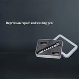 Car Dent Repair Leveling Pen with Adjustable Length and Anti Slip Rubber Ring Interchangeable Head and Tapping Pen