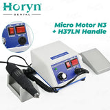 G 35000 RPM Polishing Machine E-Type Micromotor H37L1/204 Handle for Denture Polish Equipment Lab Handle Grinder Manicure Tool