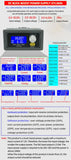 XYL3606 Digital DC Power Supply-36V 6A Adjustable CV/CC, Auto Buck-Boost, 216W Output, Precision 0.01V/0.001A, 5.5-35V Input