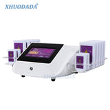 Newest 14 Pads Lipo Body Weight Loss Shaping Slimming Fat Machine Reduce Cellulite/Diode Lipolaser Beauty Equipment For Home Use
