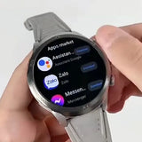 5G Smartwatch With Rotating Camera SIM Card Slot Supports App Downloads (including TikTok) Health Monitoring & Voice Recording
