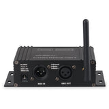 DMX 512 Wireless Controller Receiver Transmitter LCD Display Power Adjustable for Disco DJ Party Stage Bar Light-EU Plug LZB
