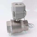 China Suppliers Dc12v Dn50 50mm Motorised Motorized Ball Valve