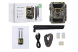 Willfine Sifar 4.0CG PRO 24MP 4G LTE Infrared Cellular Trail Camera Traps with MMS GPS No Glow 940nm LEDs for Wildlife Monitor