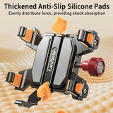 Five Claw Metal Vacuum Adsorption Car Phone Holder Bracket for Off-road Vehicles Sturdy Stable for 6.1-7.2 Inch Phones