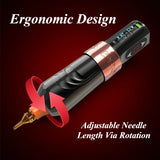 Wireless Tattoos Machine Professional Tattoos Pens Long-lasting Tattoo Machines Portable Battery Booster Tattoo Equipment