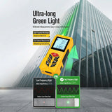 4-in-1 Green Laser Rangefinder,Portable Distance Meter (50m–150m Range) with USB Charging, Ideal for Construction Measurement