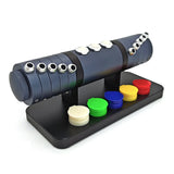 Ceramic 5 Dish Watch Oil Cup Holder Watch Oil Dip Tool Container Oil Cup Stand Watches Parts Tools Precise Holder for Watchmaker