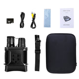 NV400B Digital Night Vision Binocular Device Professional Infrared Telescopes 3.5X-7X Zoom 1300ft/400M Range for Hunting Camping