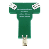 77M-415Mhz FM Aviation Satellite Cloud Map V-Dipole Telescopic Antenna For Positive V Sheep's Horn