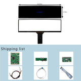 USB TYPE C Board 12.6" NV126B5M-N41 1920X515 IPS Touch Screen