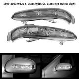 1 Pair Rear View Side Mirror Lamp Indicators Turn Signal Light For Mercedes Benz S/CL Class W220 W215 1999-2003 Smoke