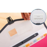 Portable A4 Expanding File Folder PP Multi-layer Paper Document Organizer 13 Grids Office School Supplies Organ File Holder