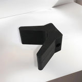 2 Inch V-Style Bow Stop 1/2In Mounting Hole Diameter Boat Bow Stop Trailer Stopper Rubber for Boat Trailer Roller Parts