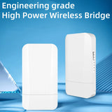 300Mbps Wifi Router Outdoor Wireless Bridge 2.4G Wireless Repeater Wifi Extender Point to Point 1KM With POE LAN Port