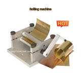 DIY Manual Plate Rolling Machine Soft Metal Tube Bending Machine Household Round Roller Tube Machine Bending Processing Tools