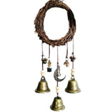 1 Pc Witch Rattan Bell Witch Bells Witchcraft Bells Supplies Decoration Witch Bell Protection Door Handle Pendant Hanging