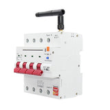 Tuya Smart WiFi+RS485 Metering Leakage Circuit Breaker AC230V/400V Remote Control Circuit Breaker with Undervoltage Protection