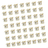 2025 New 50Pcs/Lot Unique Cruciform Treat Holder Simple Fold Design Gift Presentation Party Essential Party Packaging Box