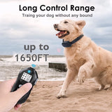 Remote Dog Training Collar Model X14, Rechargeable Waterproof Dog Electric Collar