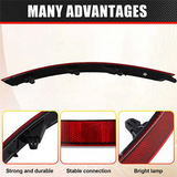 Car Rear Bumper Reflector Cover Pair Left 3VD945105 3V5945105 Right 3VD945106 3V5945106 For Skoda Superb III 2015- 2020