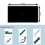 VGA USB LCD Controller Board With 15.6inch 1366x768 LCD Screen