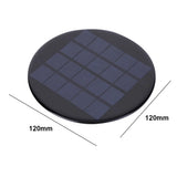 1.1W 5V Solar Charging Panel Mini Round Solar Epoxy Cell Charger Battery Charger Phone Power Bank DIY Solar