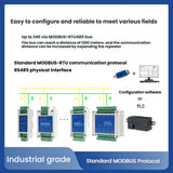 2/4/8/16 Channel K-Type Thermocouple To 485 Temperature Acquisition Module Isolation Industrial Grade Transmitter Anti-Interfere
