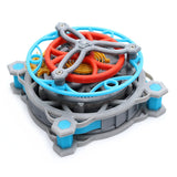 mainspring power device, science museum, children's palace 3D printed tourbillon model, mechanical gear transmission principle